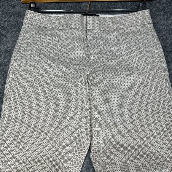Banana Republic Pants Womens 2 Jackson Fit Tan Cotton Stretch Tapered Leg Pocket - Picture 3 of 7
